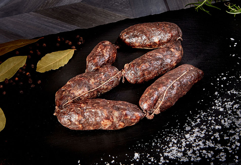 Carnicería Online. Embutidos artesanales al corte en el Grao de Castellón. Morcilla seca.