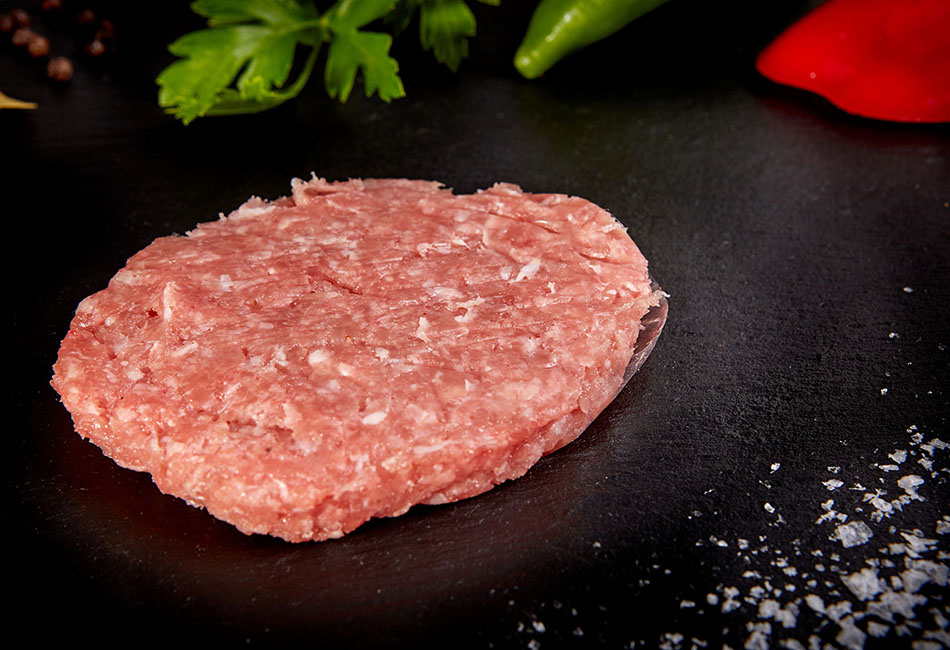 Carnicería Online. Preparados de carne en venta online y envío a domicilio en Almassora. Hamburguesa de pollo.